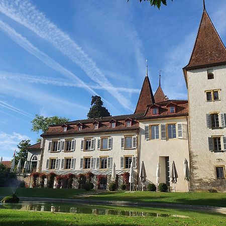 Schloss Muenchenwiler Murten Exterior foto