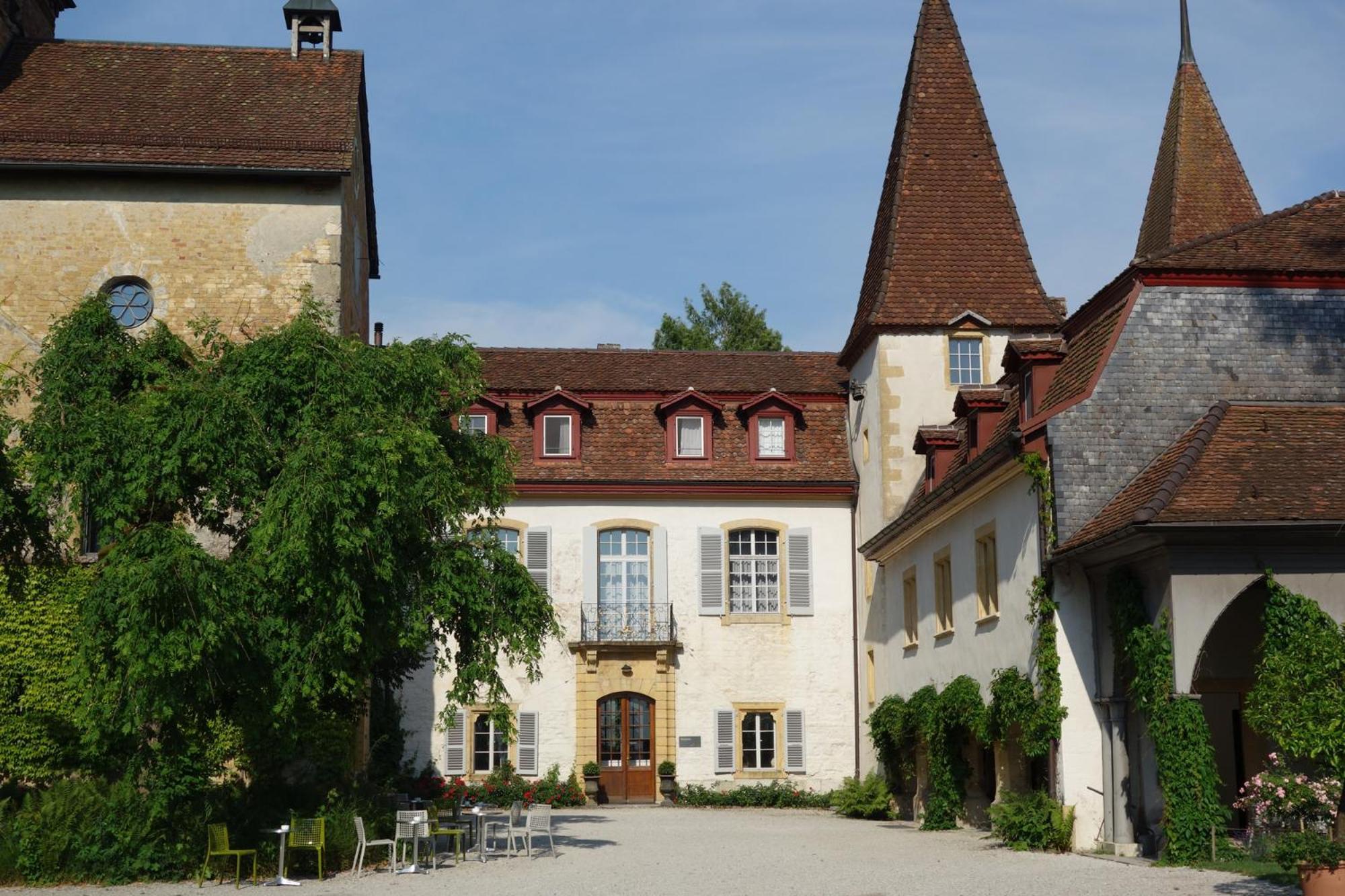 Schloss Muenchenwiler Murten Exterior foto
