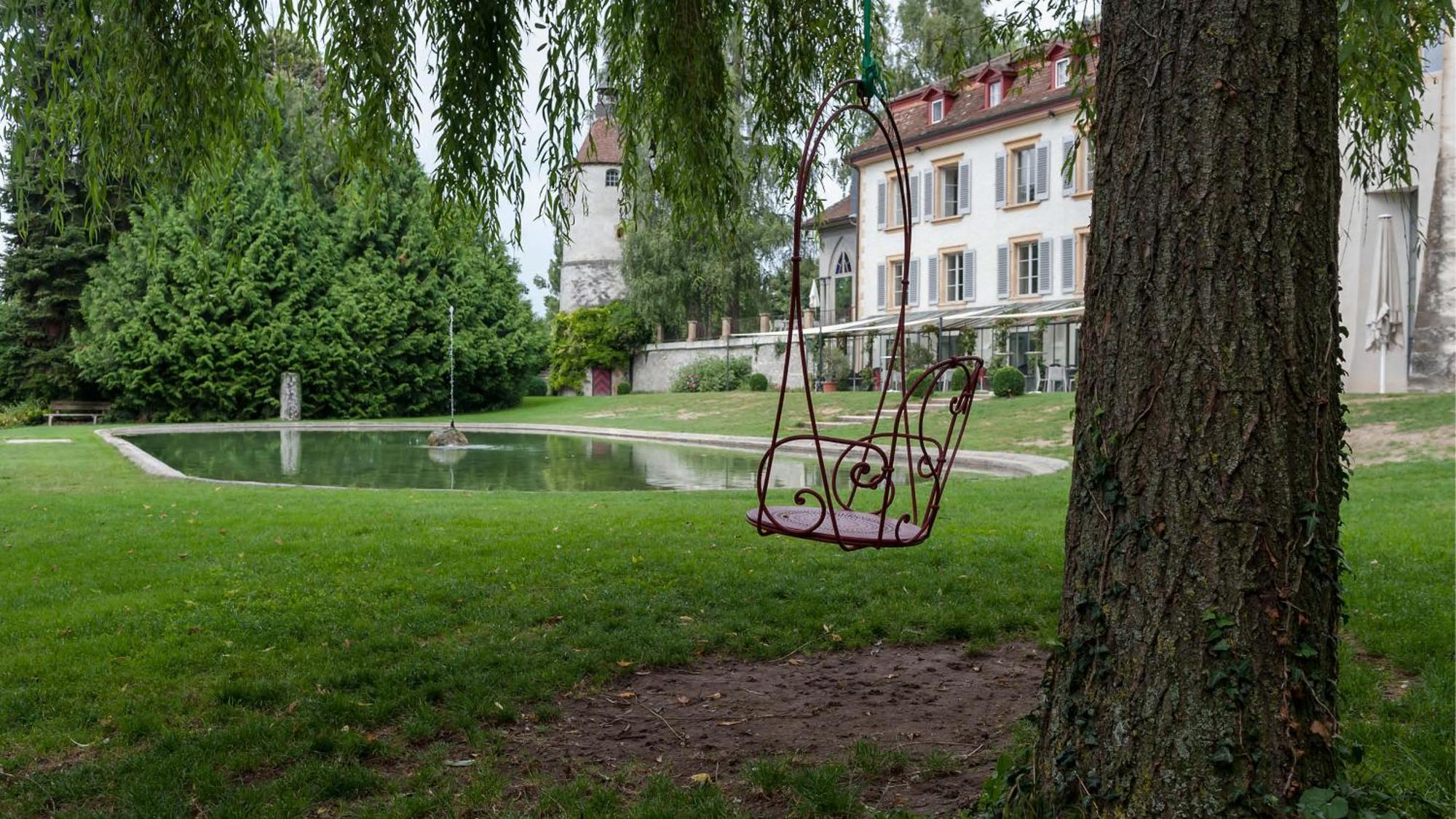 Schloss Muenchenwiler Murten Exterior foto